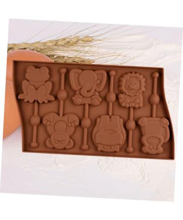MAGICLULU 3pcs 6 Fondant Molds Animal Cake Baking Mold Silicone Gummy Mold Animal Stencils Ice Block Mold Silicone Baking Molds Candy Molds Baking Fondant Mold Cartoon Lollipop Mold mediumx3pcs As Shownx3pcs - Buy Online on GoSupps.com