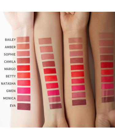 Buy Dear Dahlia Lip Paradise Effortless Matte Lipstick BETTY - Vegan Cruelty-Free Naturally Scented High Pigment Color | International Shipping Available - Buy Online on GoSupps.com