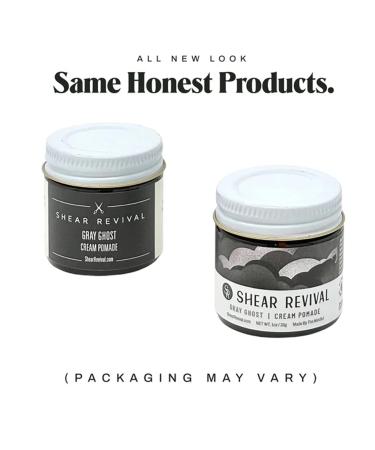 Gray Ghost Strong Hold Vegan Cream by Shear Revival - Long-lasting Style and Hold - Buy Online on GoSupps.com