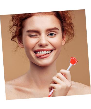 Mobestech Reusable Tongue Cleaning Brush Set - 4 Silicone Scrapers for Oral Care - 19.5x3x0.6cm - Dental Hygiene Essentials - Buy Online on GoSupps.com