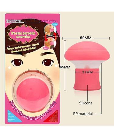 Jaw Face Exerciser - Define Jawline & Remove Nasolabial Folds for Men & Women | Slim & Tone Face & Neck Muscles (Pink - Buy Online on GoSupps.com