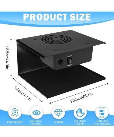 GGAIFbp 300W Nail Dryer for Regular Polish | Fast Drying Blower with Hot and Cool Air | Professional Nail Gel Polish Dryer Fan for Manicure Salon and Home Use - Buy Online on GoSupps.com