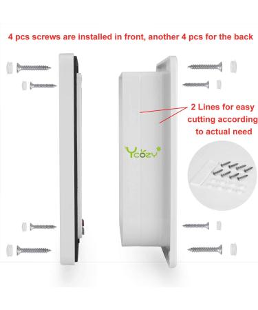 Ycozy XL 4-Way Locking Cat Door for Interior/Exterior Doors - Weatherproof Flap for Kittens & Dogs | Easy Install on Door/Wall/Window - 9.0 x 7.9 (Brown) - Buy Online on GoSupps.com