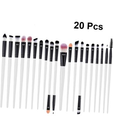 CANIGHT 20pcs Eye Makeup Kit Para Pesta as Eye Liner Brush Eyeliner Eyeshadow Brush Kit Eyelash Kits 15.50X1.50X1.50CM As Shown - Buy Online on GoSupps.com