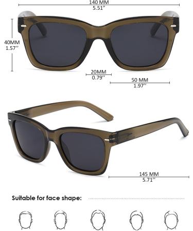 Koosufa Sunny Reading Glasses - Stylish Sun Protection with Prescription Options for Men & Women - Feather Hinge Outdoor Readers (0.0 to 4.0 x) - Buy Online on GoSupps.com