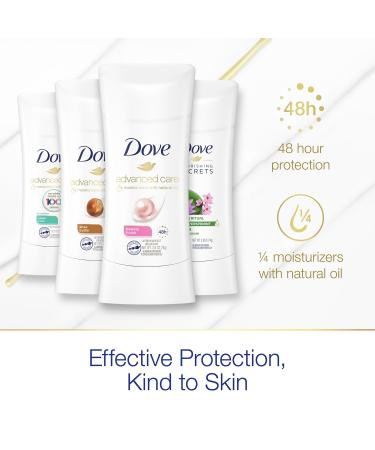 Dove Deodorant Set for Women - 48-Hour Antiperspirant Protection Nourishing Oils Soothing Sensitive Skin 4 Piece - Buy Internationally - Buy Online on GoSupps.com