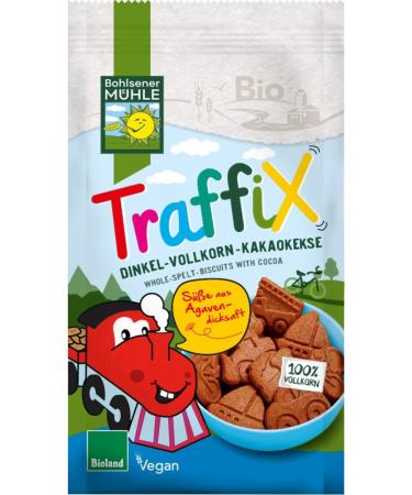  Bohlsener M hle Bohlsener M hle Bio TraffiX Kakaoke Cookies 125g Full Grain Spelt (Pack of 6) - Buy Online on GoSupps.com