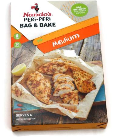Nando's Bake & Bag Hot Varieties Medium Lemons & Herbs 20g (Pack of 6) - Buy Online on GoSupps.com