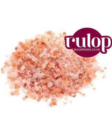 Rulop Himalayan Rose Pink Salt 1Kg (Coarse) Resealable Pouch - Buy Online on GoSupps.com