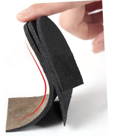 Buy NOLITOY Height Increase Pads Unisex Invisible Heel Inserts for Shoes | Comfortable EVA Half Pads for Men & Women - Brown 11.5x7.7cm - Buy Online on GoSupps.com