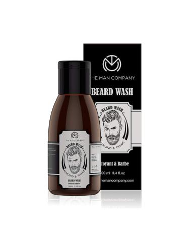 Buy The Man Company Beard Care - Almond & Thyme | Natural Beard Growth Oil & Shampoo | Softens & Nourishes Beards - Buy Online on GoSupps.com