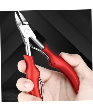 VINTORKY 1Pc Nail Clippers Thick Nail Painting Tools Jewelry Making Pliers Nail Scissors Round Nose Nail Pliers Nails Tools Pedicure Tool Nail implements Rubber Manicure - Buy Online on GoSupps.com