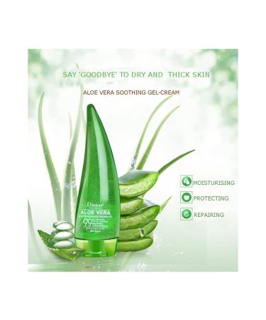 DISAAR BEAUTY Aloe Vera Gel 99% - Soothing & Moisturizing, Oil Control, Acne & After-Sun Repair - 260ml - Buy Online on GoSupps.com