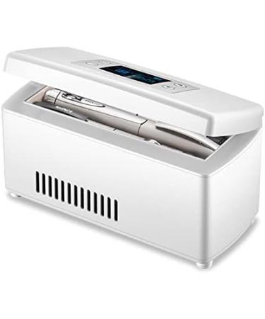 USB Medicine Refrigerator And Insulin Cooler Travel Case For Home Car 2-8 Thermostat Drug Reefer Diabetic Medication Organizer LCD Display Mini Fridge Double Battery Sensational421