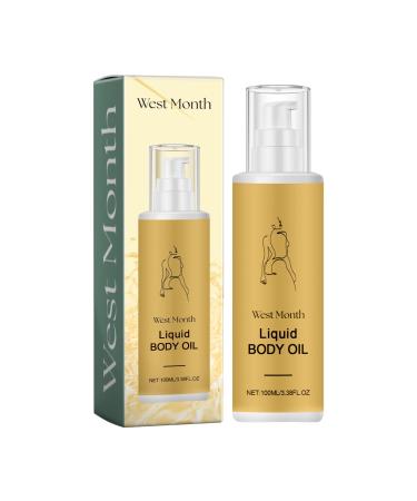 JOYVOIDX Body Oil with Squalane Niacinamide and Hyaluronic Acid Lightweight Moisturizing Formula for Skin Hydration and Elasticity Nourishing and Firming Treatment 3.38 Fl Oz