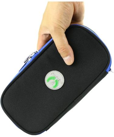 Youshares Insulin Cooling Bag - Portable Diabetic Cooler for Insulin Pens with 2 Ice Packs - Black - Isolated Medication Bag - Buy Online on GoSupps.com