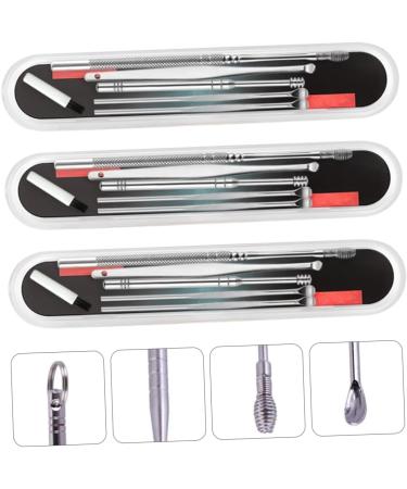 Healifty 3 Sets 6-Piece Ear Cleaning Kits - Lipgloss & Cosmetology Set | Ear Wax Removal & Ear Cleaning Tools Set - Buy Online on GoSupps.com
