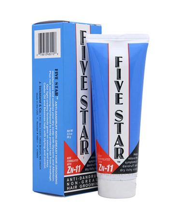 Five Star Sulfur8 Anti Dandruff Non Greasy Hair Grooming 3.5 Ounce
