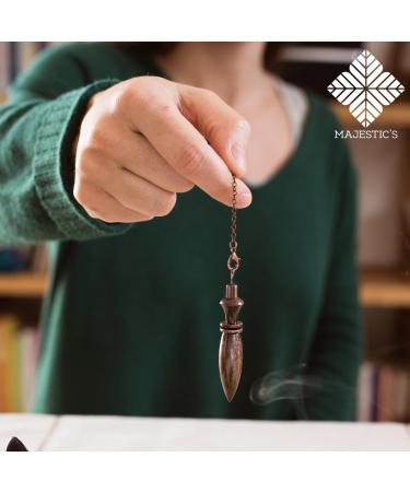 Buy Egyptian Radiesthesia Pendulum Thot - Esoteric Oracle Pendulum for Geobiology & Mood - Anthical Brass 37g - International Shipping Available - Buy Online on GoSupps.com