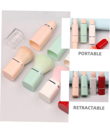 VINTORKY 2 in 1 Makeup Brush Retractable Blush Brush Foundation Applicator Blush for Cheeks Makeup Brush for Women Artificial Fiber Liquid Foundation Brush Travel The Face - Buy Online on GoSupps.com