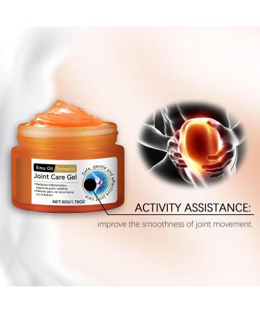 Natural Body Soothing Gel 50g Muscle Relief Non Sticky Fast Absorbing 169 x 224 inch Hydrating Body Cream for Middle Aged Parently Athletes and Active Adults - Buy Online on GoSupps.com