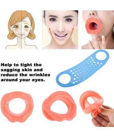 Face Sleeping Lifting Hammock Chin Cheek Slimmer Wrinkle Silicone Lip Exerciser for Facial Firming - Buy Online on GoSupps.com