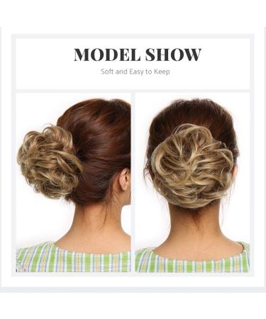 Shop Wavy Messy Donut Hair Bun Hairpiece & Ponytail Extensions for Effortless Style - Buy Online on GoSupps.com