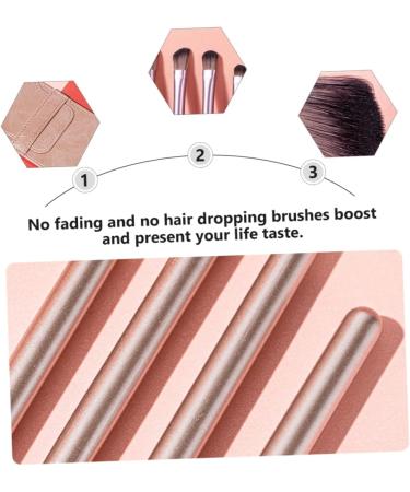 Baluue 1 4pcs Eye Makeup Brushes Eye Makeup Brush Kit Blush Makeup Brush Cosmetic Tool Plastic Pink medium Pink - Buy Online on GoSupps.com