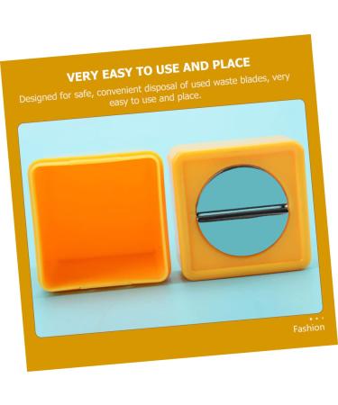 Buy Doitool 2 Pcs Knife Storage & Blade Bank - Travel Case for Razor & Sharp Needle Disposal - Durable Plastic ABS Container - Buy Online on GoSupps.com