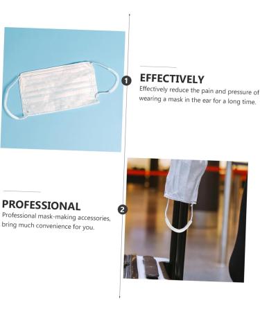 Clispeed 30 Pair Anti-Snag Ear Protection Hooks | Comfortable Headgear & Mask Accessories - Buy Online on GoSupps.com