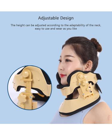Adjustable Throat Collar & Neck Stretcher for Cervical Spine Fractures - Height Adjustable Neck Support for Injury Recovery & Relaxation | International Shipping - Buy Online on GoSupps.com