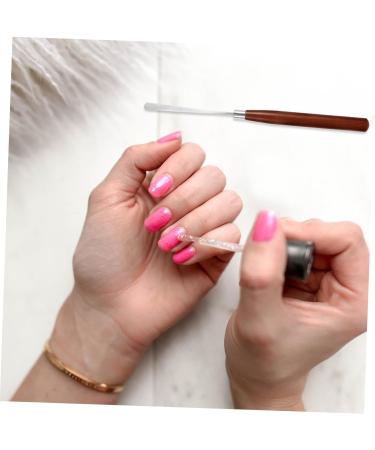 Nail Art Glue Pen Long Spatula Gel Mixing Stick Spatula Tool Tools for Mixing Makeup Spatula Mixer Colour Stirrer Protocol Plastic Glue Reusable - Buy Online on GoSupps.com