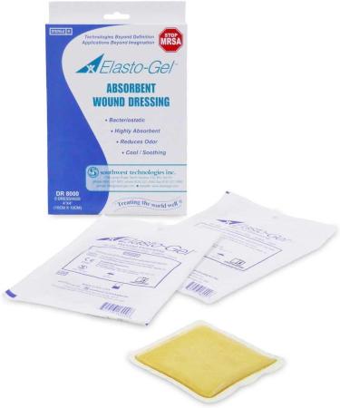 Southwest Technologies DR8000 Elasto-Gel Wound Dressing (Pack of 5)