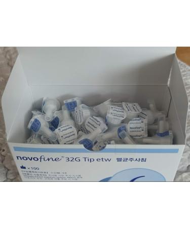 Novofine 32G 0.23/0.25x6mm Needles - 100pcs/box | Premium Quality for International Shipping - Buy Online on GoSupps.com