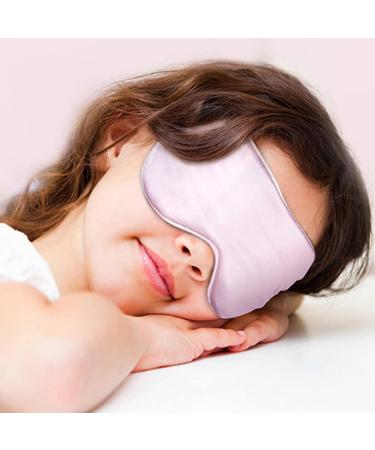 2-Pack Kids Cotton Sleep Eye Mask for Boys and Girls | Adjustable Strap | Light Blocking for Travel, Night, Ages 3-17 | Blue & Pink - Buy Online on GoSupps.com