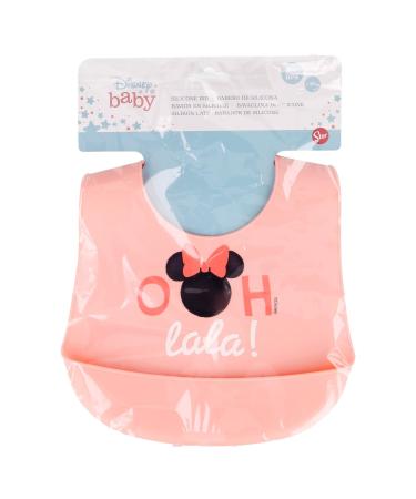 Stor Silicone Bib - Minnie Mouse (Disney Baby)