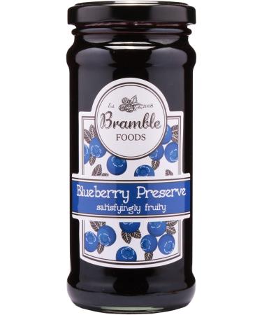 ANTICO CAFFE' NOVECENTO Blackberry Foods | English Jam Jar | Blueberry Jam - 1 x 340g | Quality Jam | Fruit Compote - Buy Online on GoSupps.com