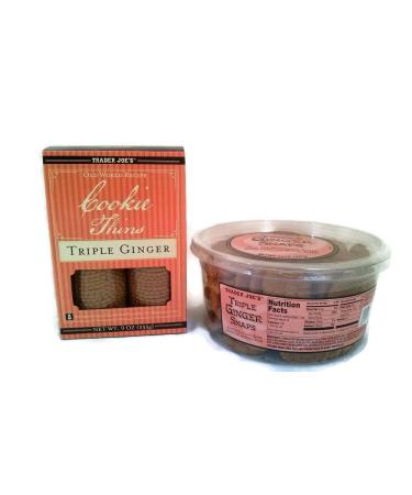 Trader Joe's Triple Ginger Snaps and Cookie Thins Duo - Buy Online on GoSupps.com