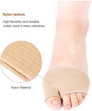 Gel Toe Sleeve for Metatarsal Pain Relief | Bunion Corrector & Forefoot Shock Absorber | Toe Tubes Protectors for Big Toe | Pressure Relief Foot Care (S - Buy Online on GoSupps.com