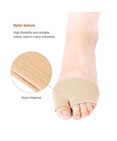 Gel Toe Sleeve for Metatarsal Pain Relief | Forefoot Shock Pressure Relief | Foot Care (Small Size - Buy Online on GoSupps.com