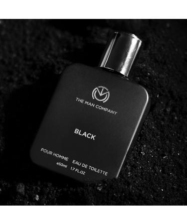 The Man Com.pany Black Edt Perfume For Men - 50Ml Premium Long Lasting Fragrance Spray Gift For Him - Fresh - Buy Online on GoSupps.com