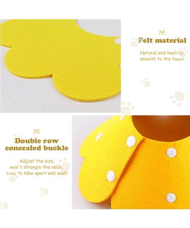 3Pcs Cat Recovery Collar Set - Sunflower Neck Cone for Anti-Licking & Biting - Pink Orange Yellow - Buy Online on GoSupps.com