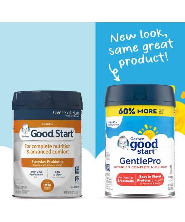 Gerber Good Start GentlePro Stage 1 Baby Formula Powder - 32 Ounce (Pack of 1) - Buy Online on GoSupps.com