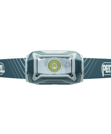 Petzl Tikka CORE Headlamp - Rechargeable, Compact 450 Lumen Light with Red Lighting, for Hiking, Climbing, and Camping - Grey Gray