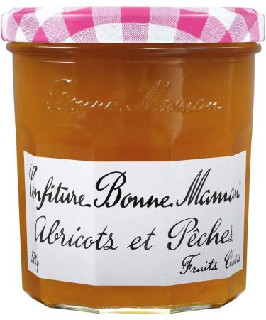 Bonne Maman Apricot & Peach jam 370g - Pack of 3 - Buy Online on GoSupps.com