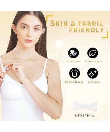 Medimama Double-Sided Clothing Tape for Women (60 Pack) | Gentle Skin Adhesive | Sweat Proof Bra Tape | All Skin Shades - Nude - Buy Online on GoSupps.com