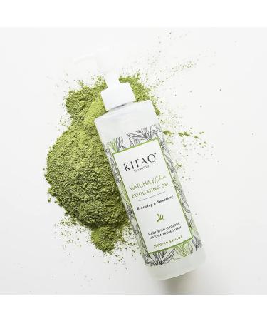 KITAO Exfoliating Scrub Gel - Organic Matcha Face & Body Exfoliant from Japan | Gentle Moisturizer for Men & Women | 10.6 fl oz (300g - Buy Online on GoSupps.com