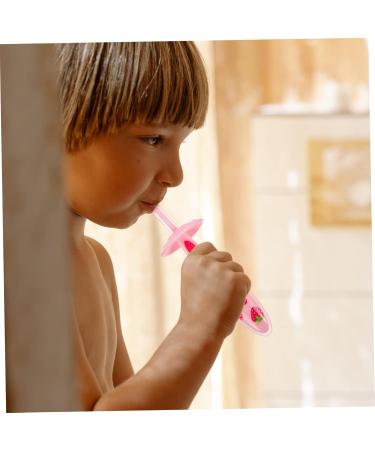 Combined Children's Toothbrush Suit - Bite Toothbrush & Oral Care Accessories for Toddlers - 1 Pack Pink - Buy Online on GoSupps.com