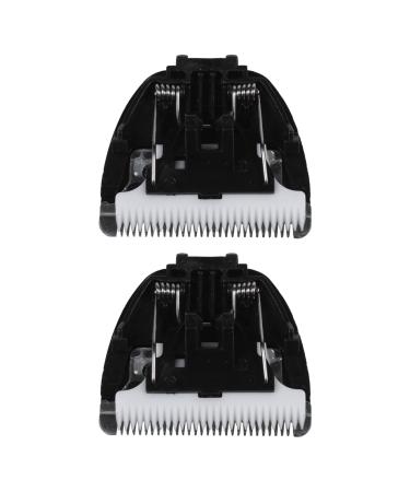 Plawee 2X CP8000 Dog Hair Clipper Blade Head Pet Hair Trimmer Ceramic Replacement Knife for CP-8000 7800 8100 3100 3180 Car Clipper Cutter