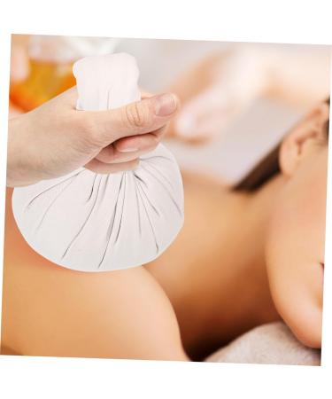 Lot de 2 Boules de Massage aux Herbes Chinoises Blanc Pur Sachets Chauffants Naturels Pochette Compressive pour Acupression et Relaxation Domicile Bien- tre Style Al atoire - Buy Online on GoSupps.com